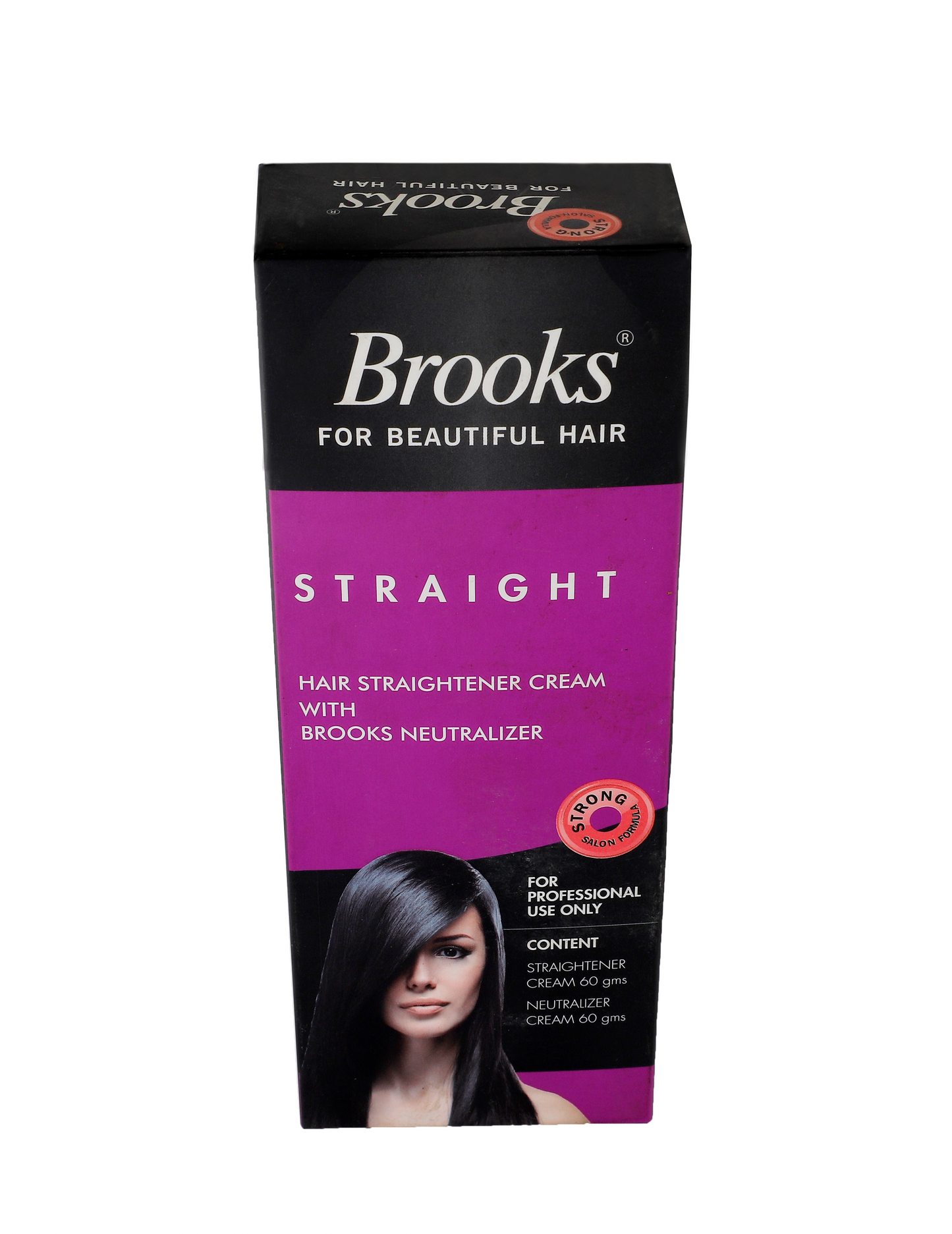 Brooks Hair Straightener Cream 60g with Neutralizer 60g