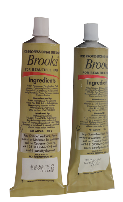 Brooks Hair Straightening Cream 110 G With Neutralizer 110G