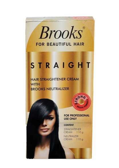 Brooks Hair Straightening Cream 110 G With Neutralizer 110G