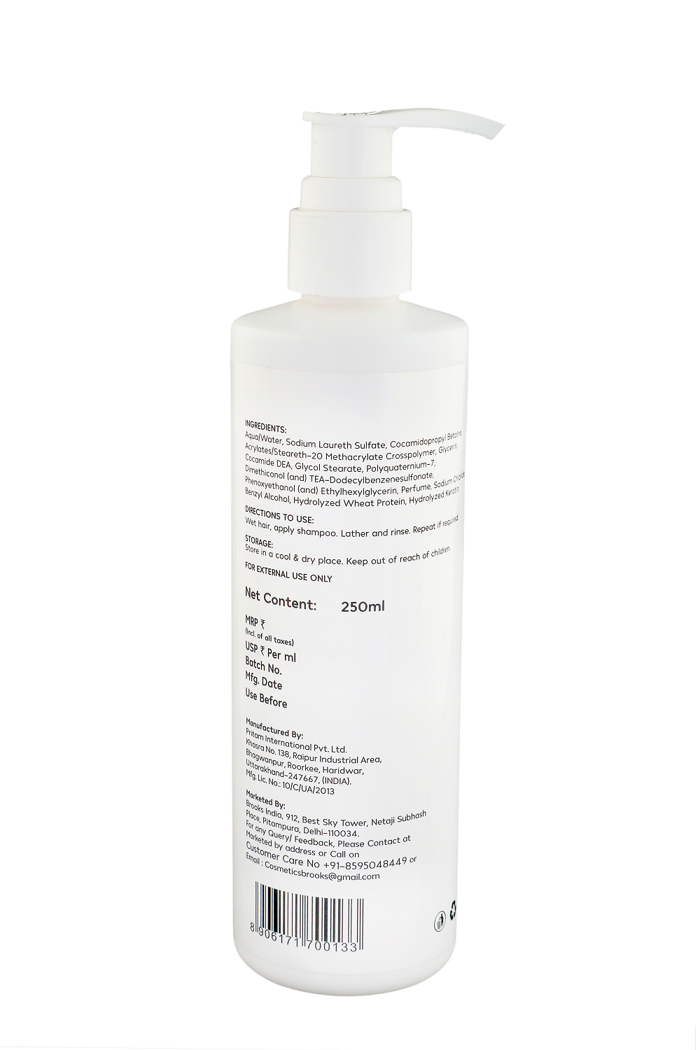 Brooks Repair & Restore  Shampoo 250ml