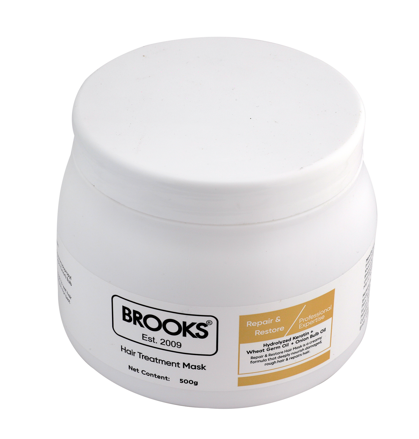 Brooks Hair Treatment Mask  Repair & Restore 500G